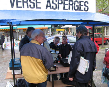 Aspergeverkoop in de Randstad